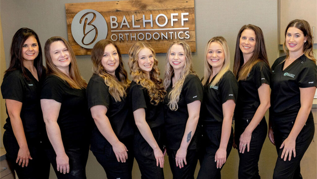 Balhoff Orthodontics team providing braces care for teens in Lafayette, LA