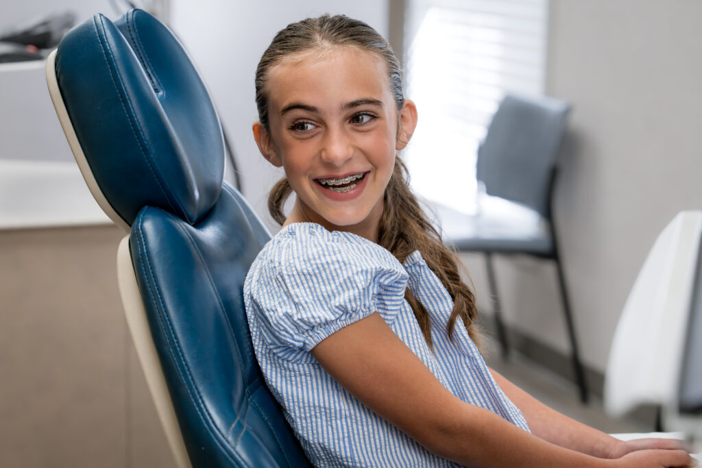 Teen orthodontic consultation at Balhoff Orthodontics in Lafayette, LA